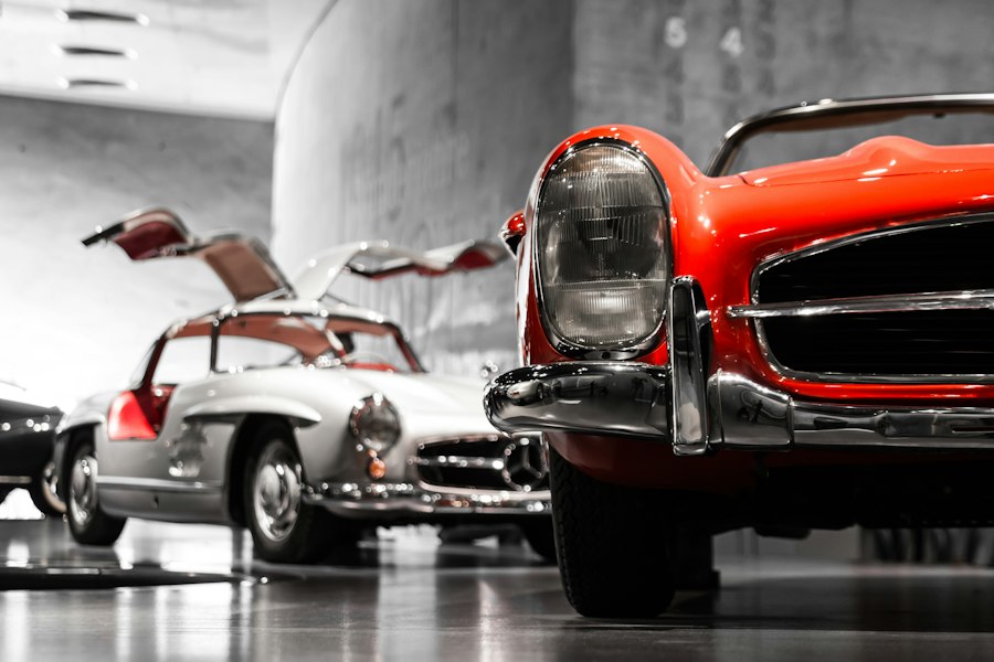 Photo history of sports cars