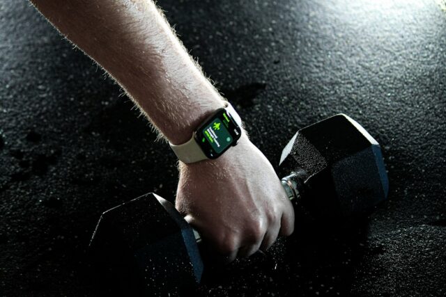 Photo strength training at home