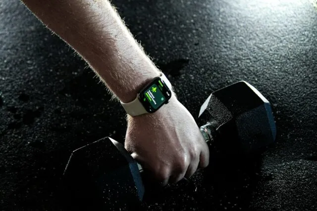 Photo strength training at home