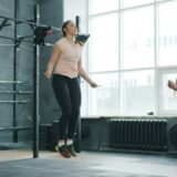 Photo jump rope cardio workout